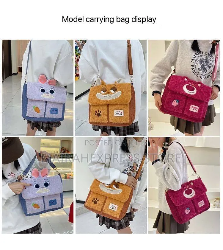 New Disney Cute Carton Celebrity Unisex Shoulder/Crossbody Bag