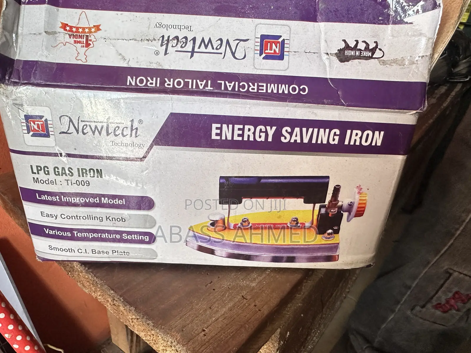 3kg Gas Iron
