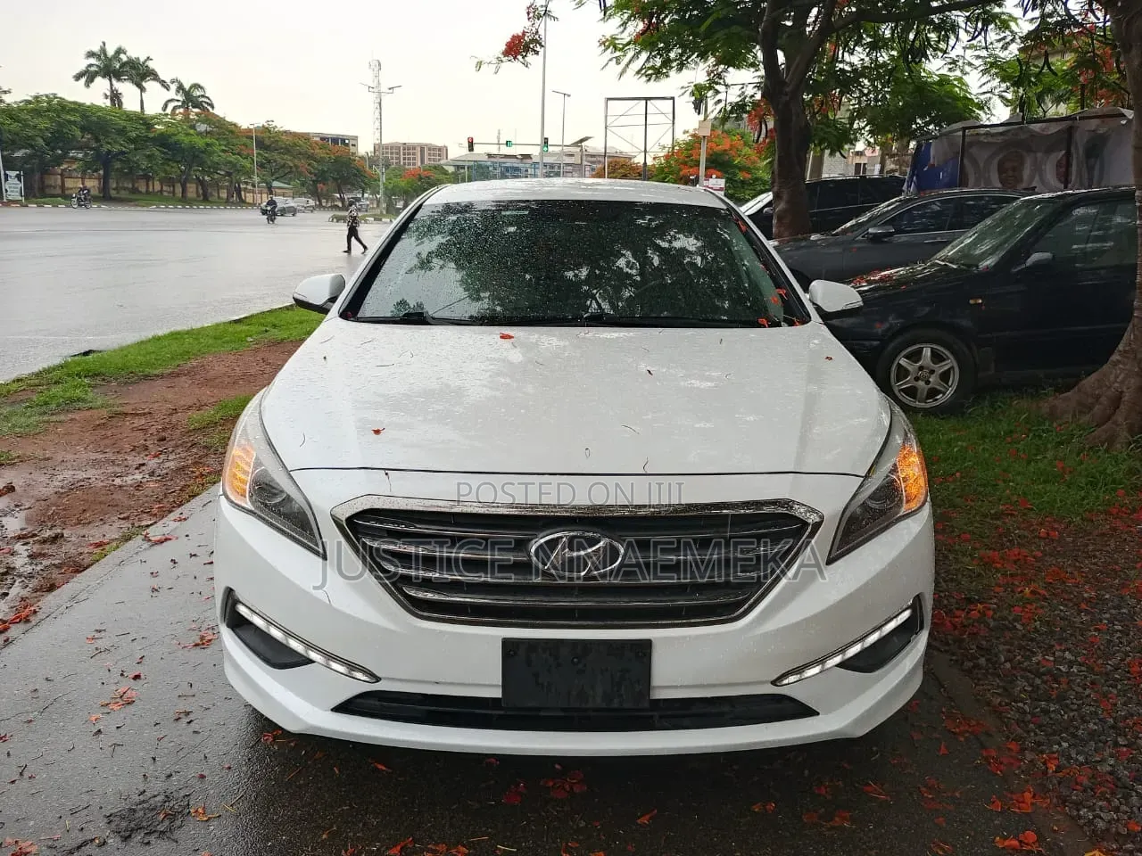 Hyundai Sonata 2015 White