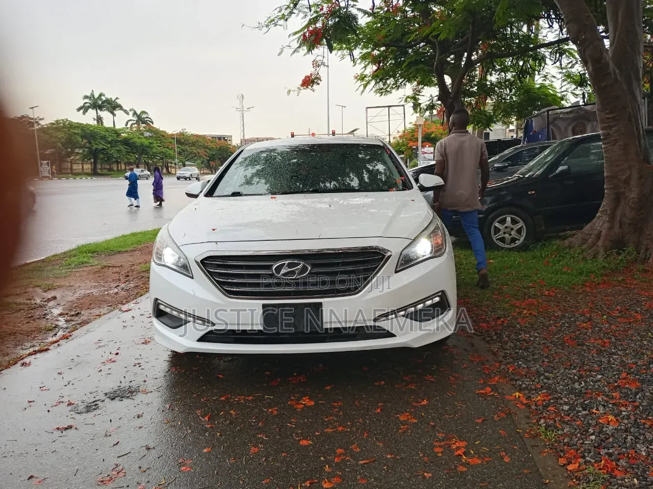 Hyundai Sonata 2015 White