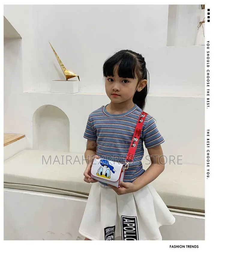 Disney Square Anime Tote Cute Cartoon Shoulder/Crossbody Fashion Bag