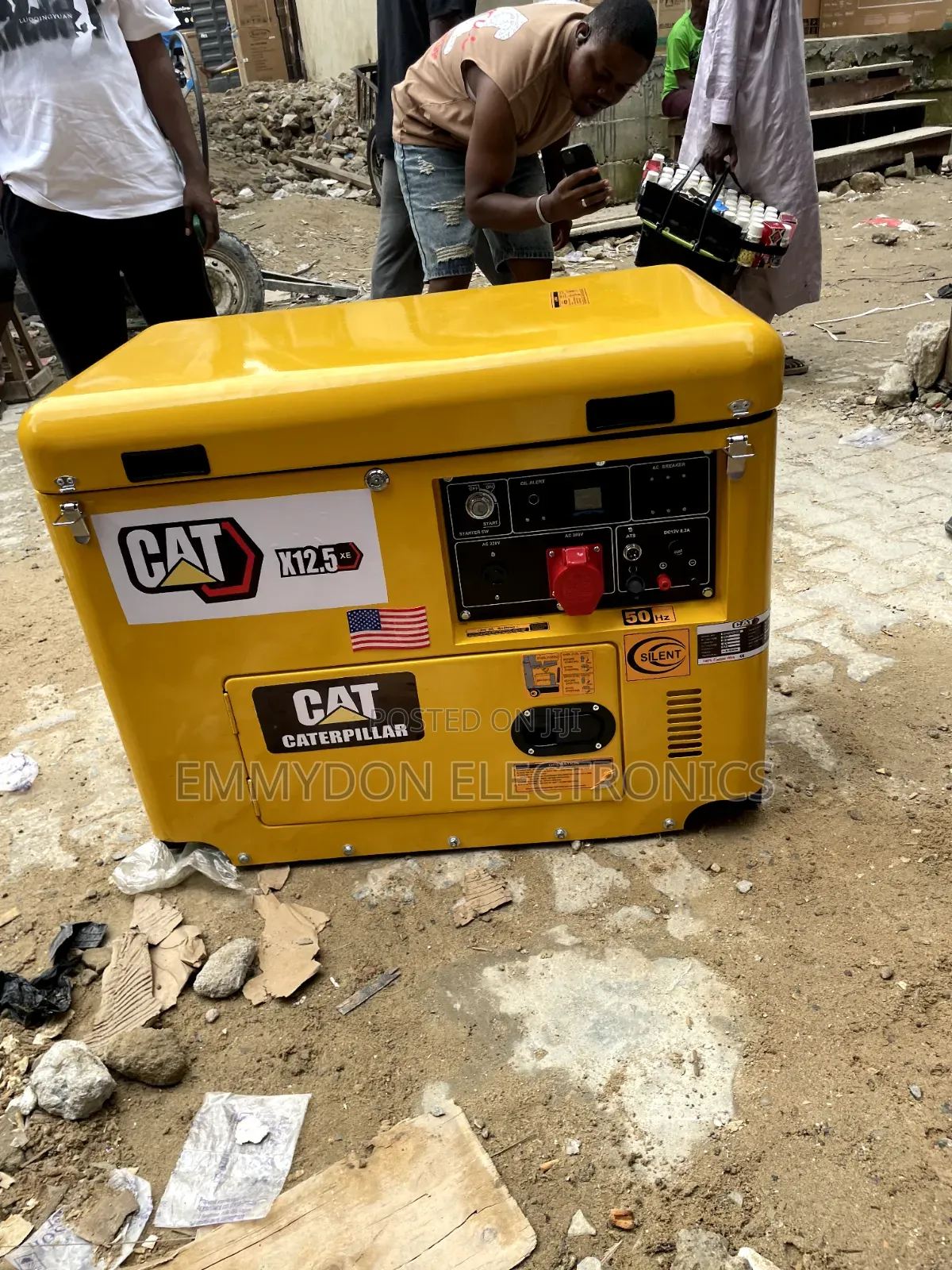 CAT 3-Phase 12.5KVA Silent Diesel Generator