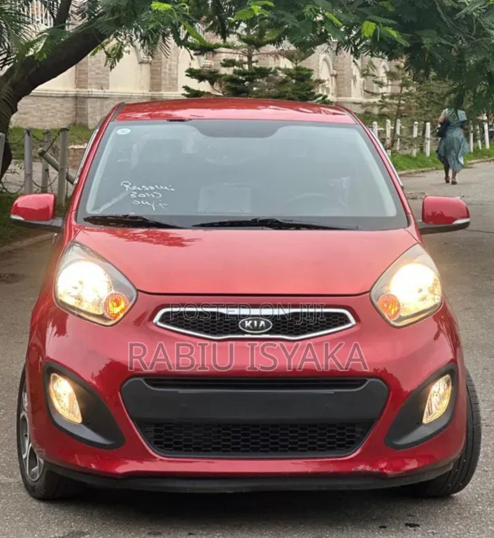 Kia Morning 2012 Red