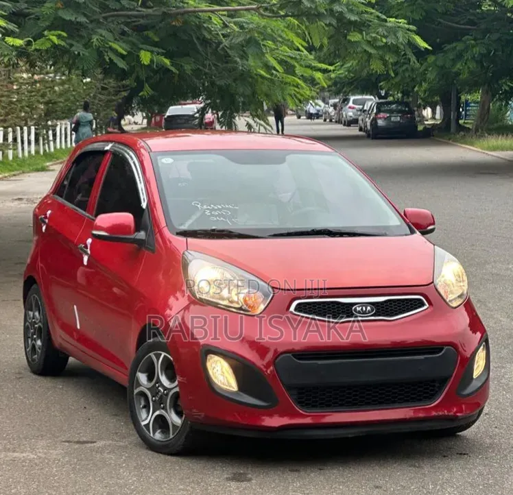 Kia Morning 2012 Red