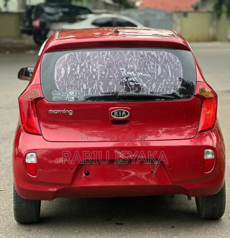 Kia Morning 2012 Red