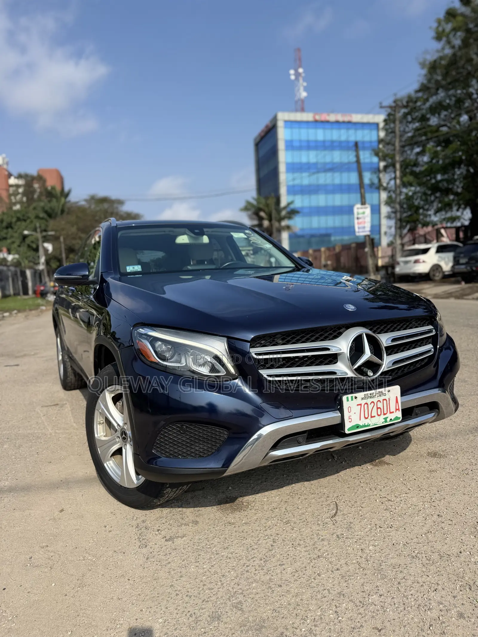 Mercedes-Benz GLC-Class 2017 Blue