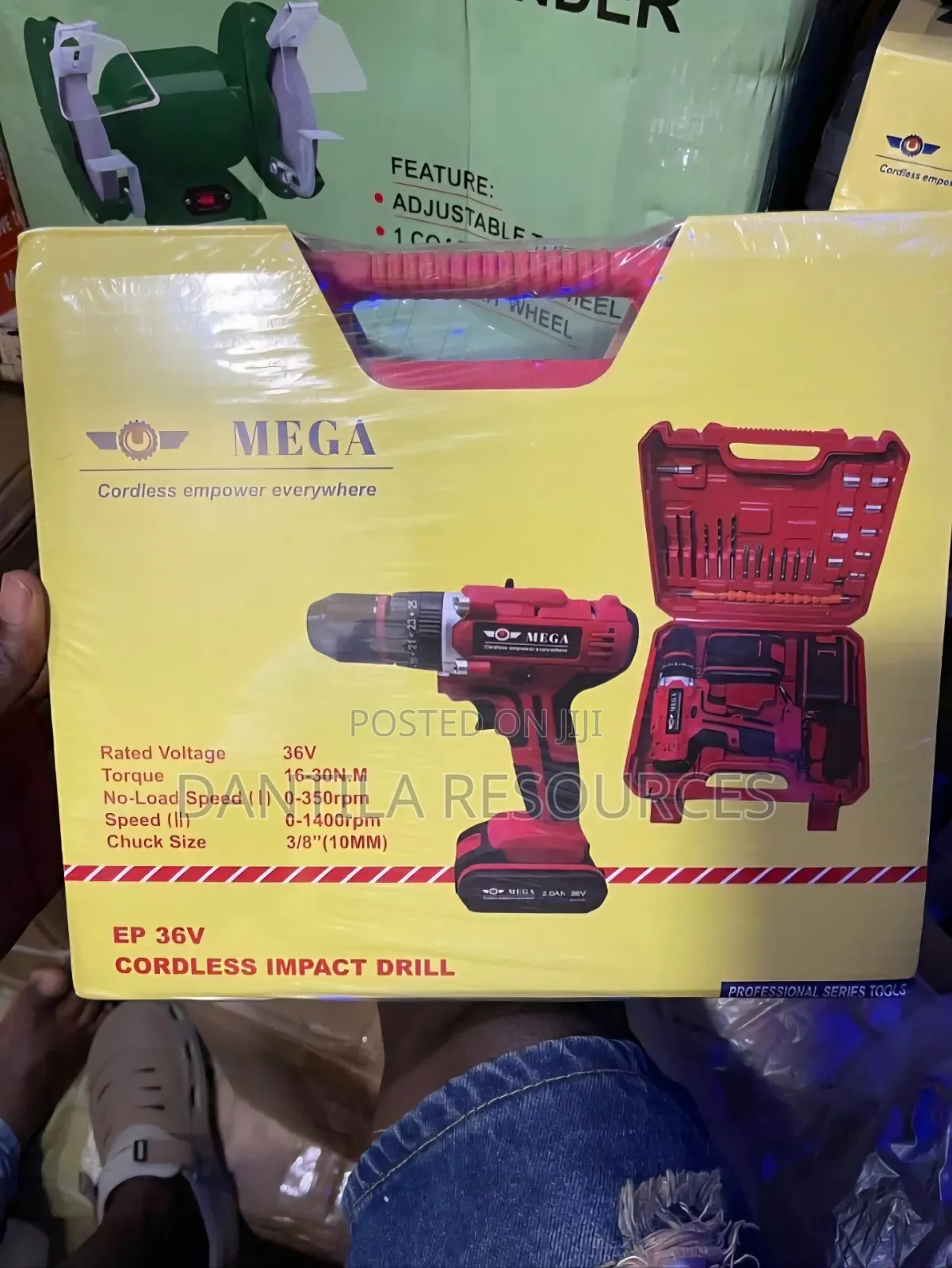36 Volts Cordless Drilling Machine