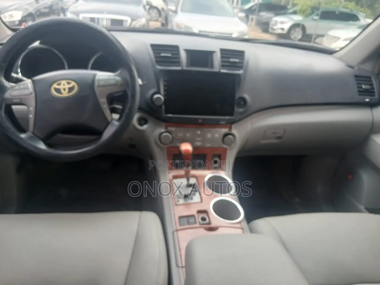 Toyota Highlander Limited 2011 Red