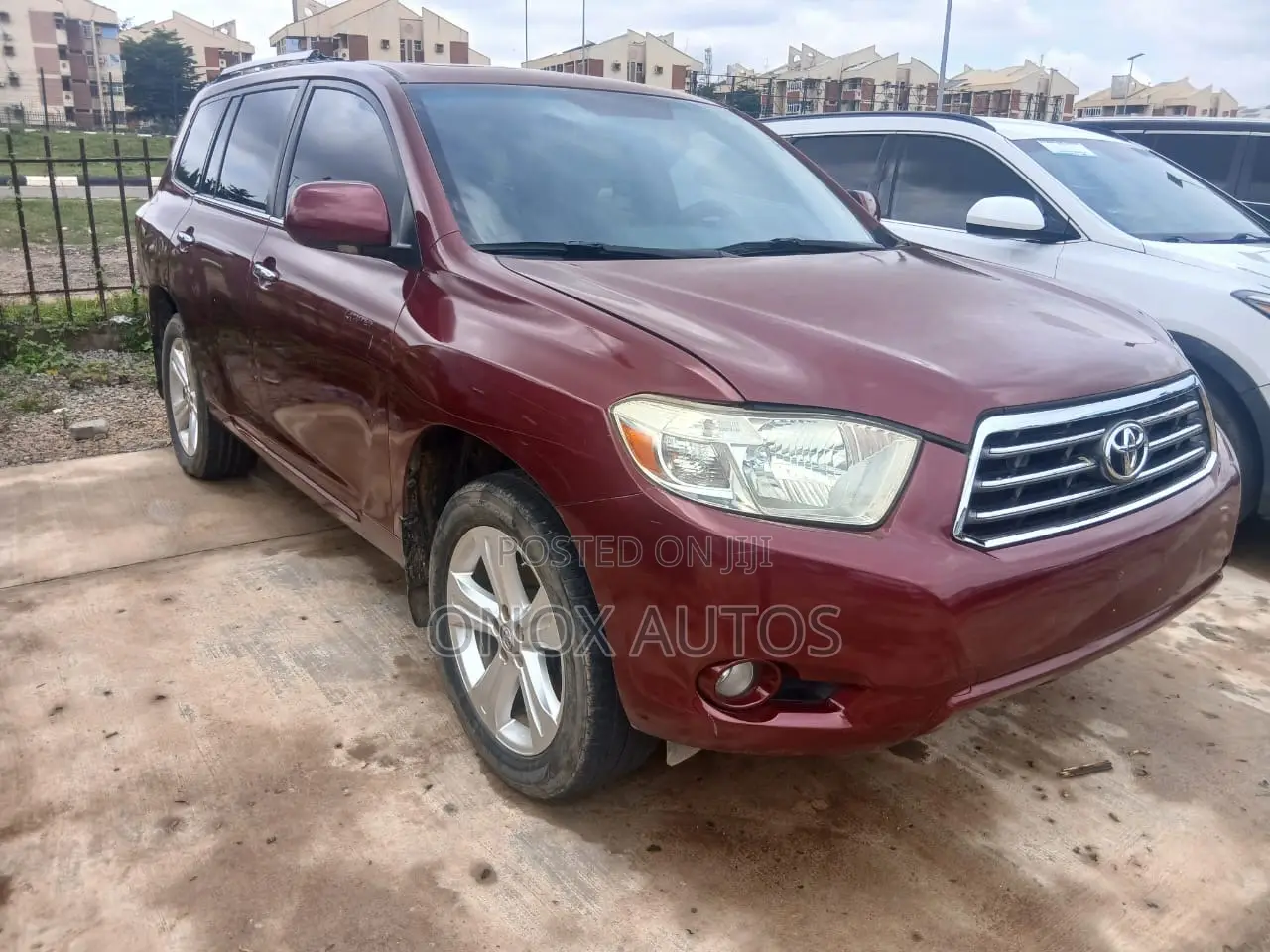 Toyota Highlander Limited 2011 Red