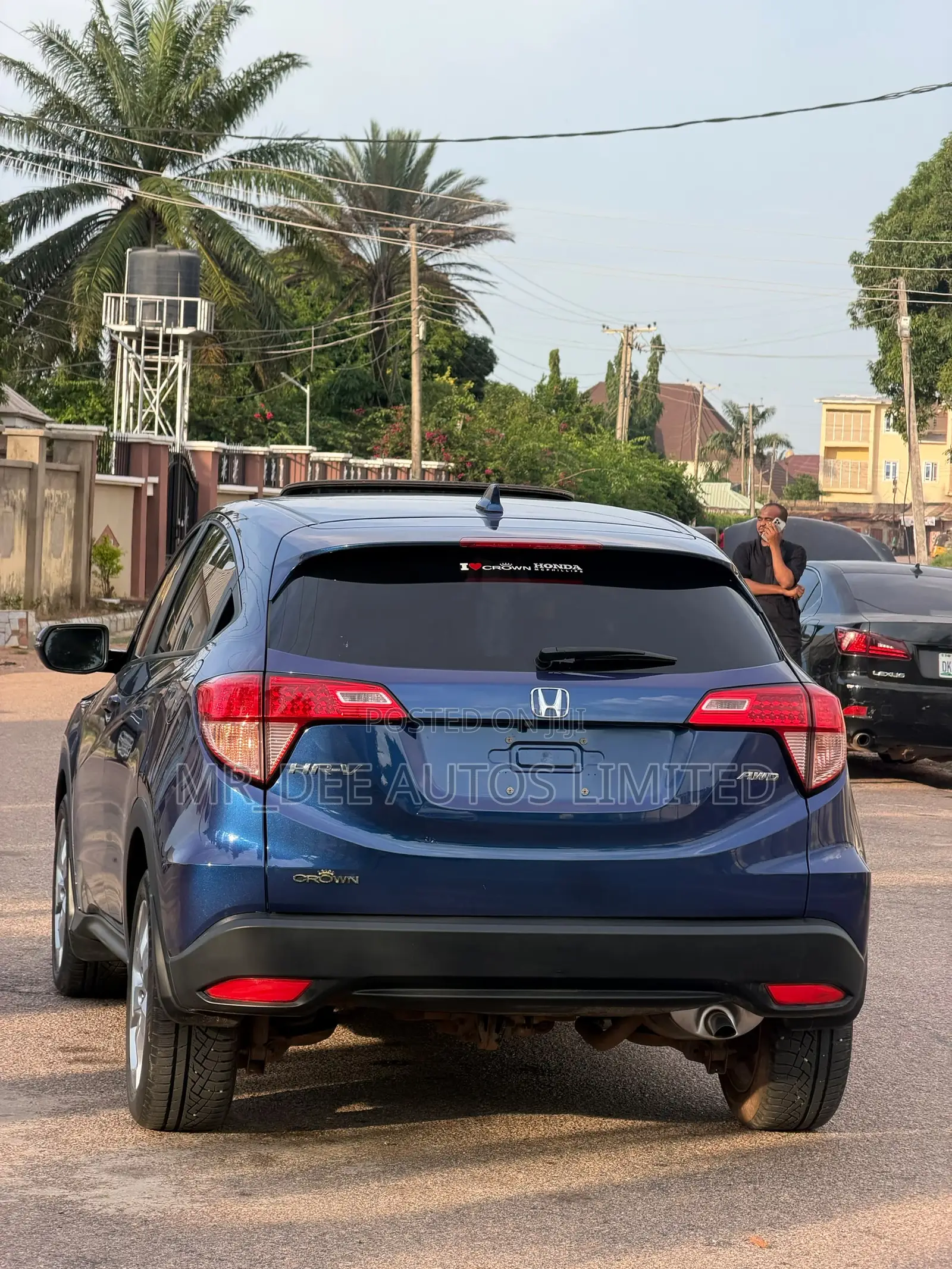 Honda HR-V 4dr SUV (1.5L 4cyl CVT) 2016 Blue