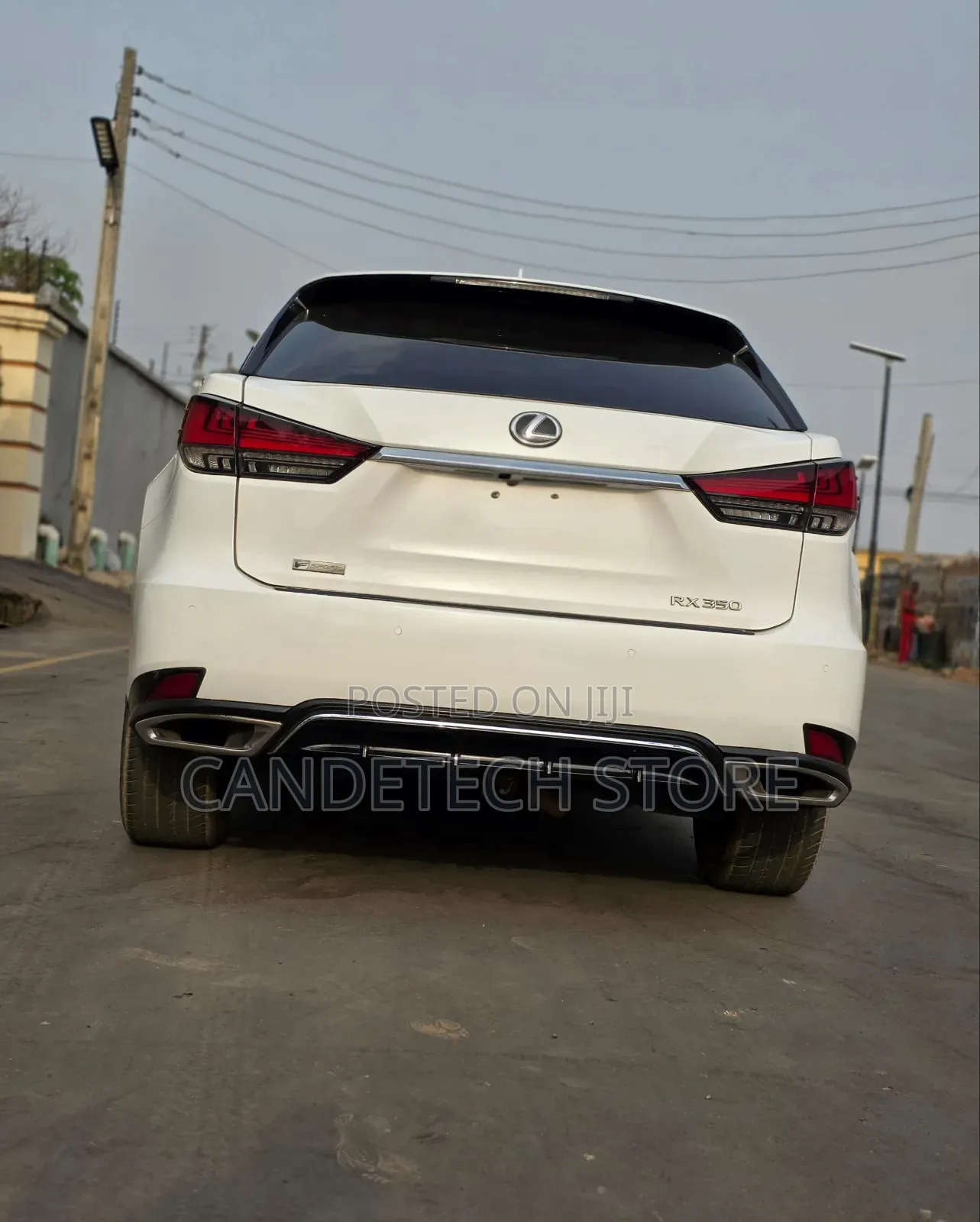 Lexus RX 350 F Sport AWD 2017 White
