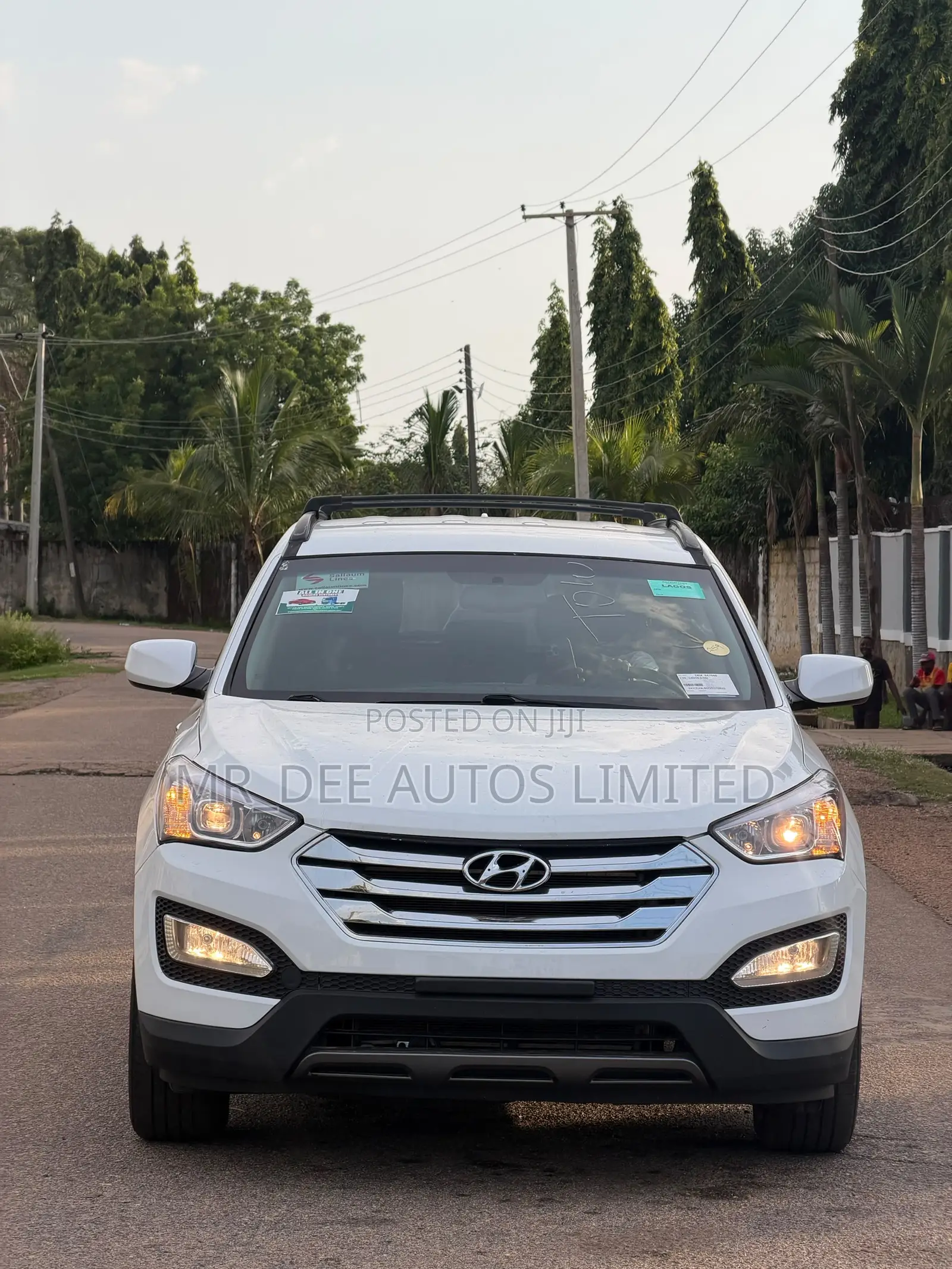 Hyundai Santa Fe 2015 White