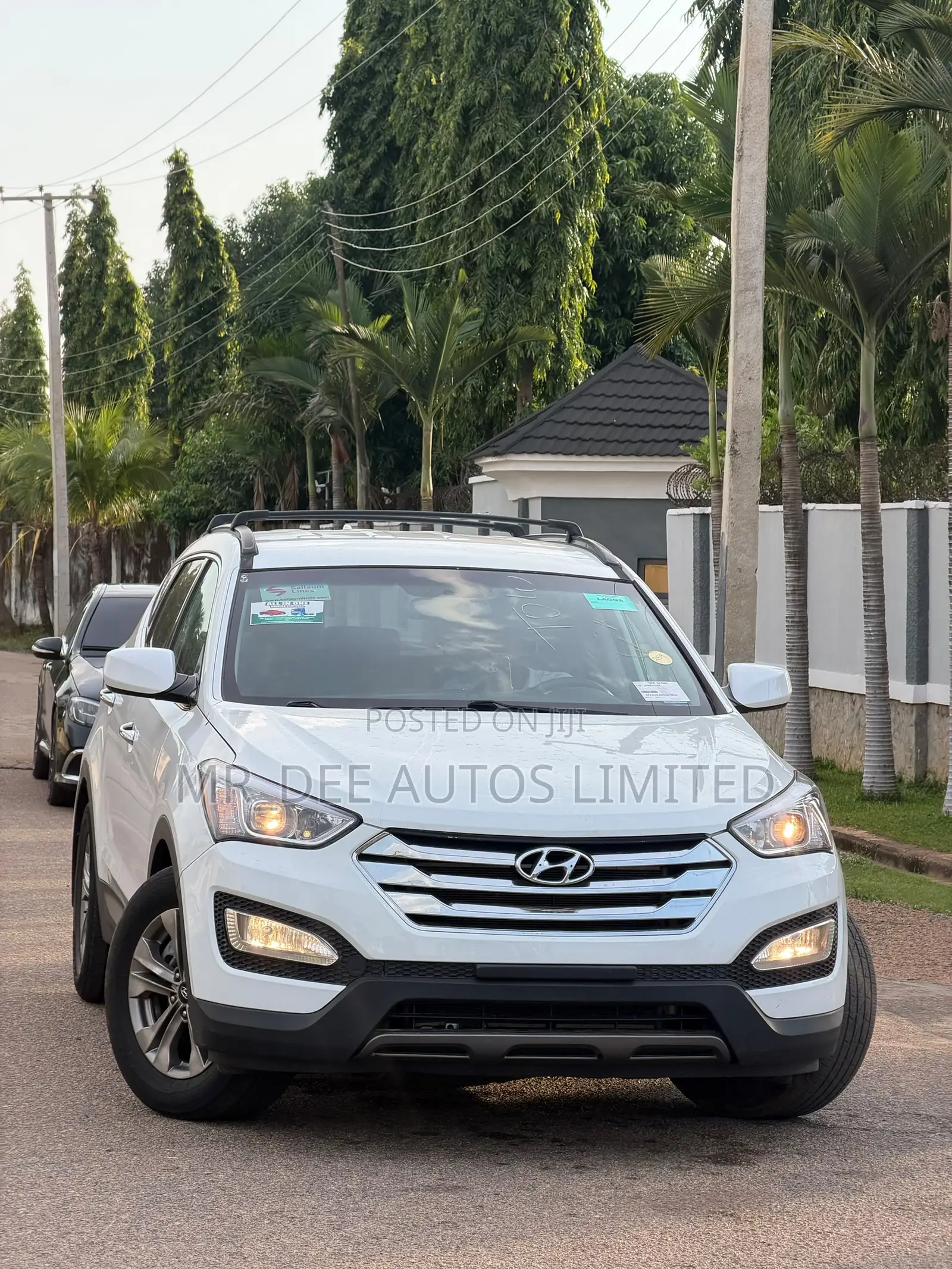 Hyundai Santa Fe 2015 White