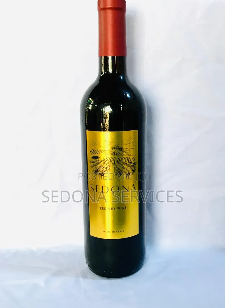 Sedona Dry Red Wine by 6 in a Carton From Spain