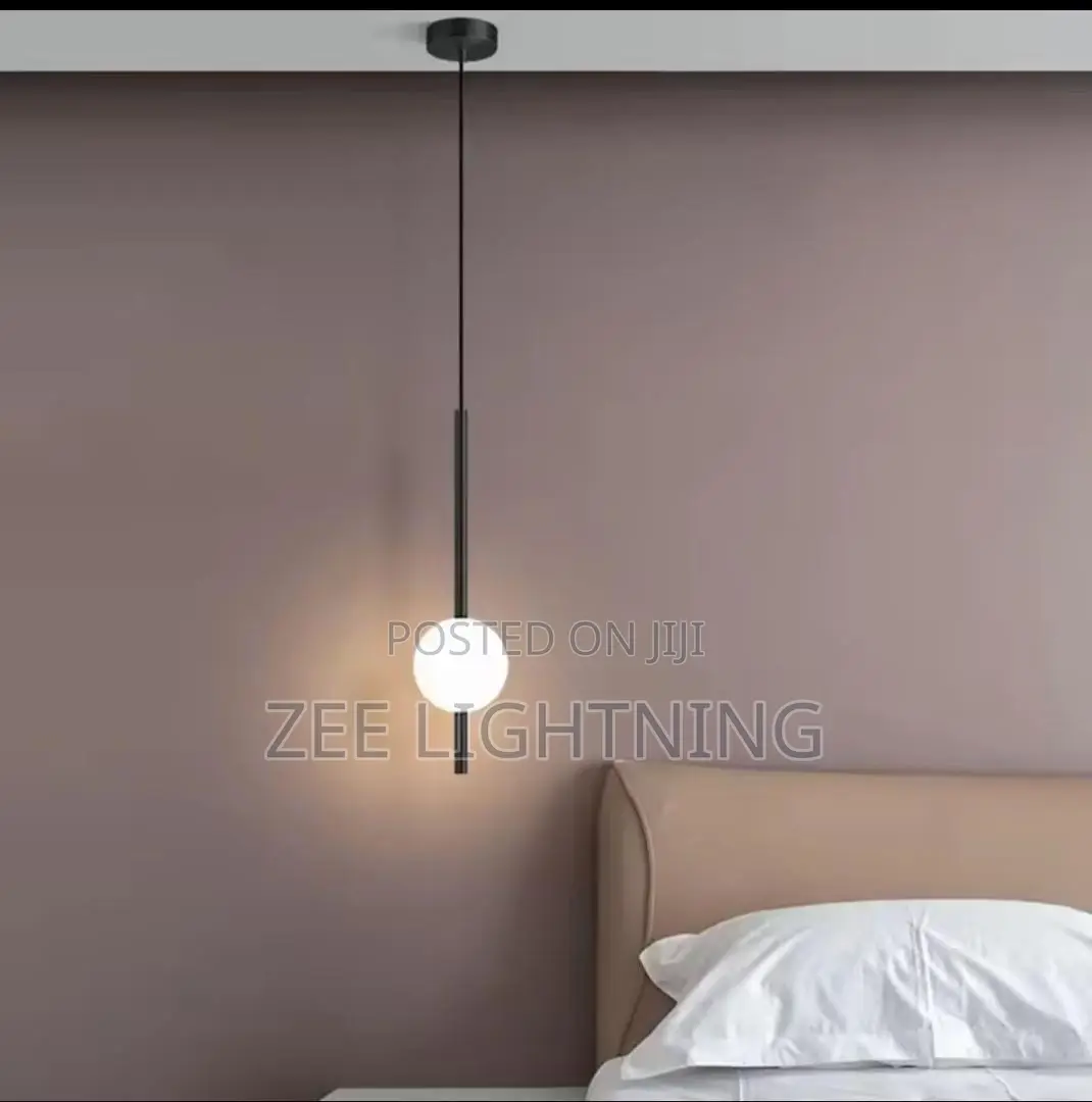 LED Bedside Lamp (Black and Gold )