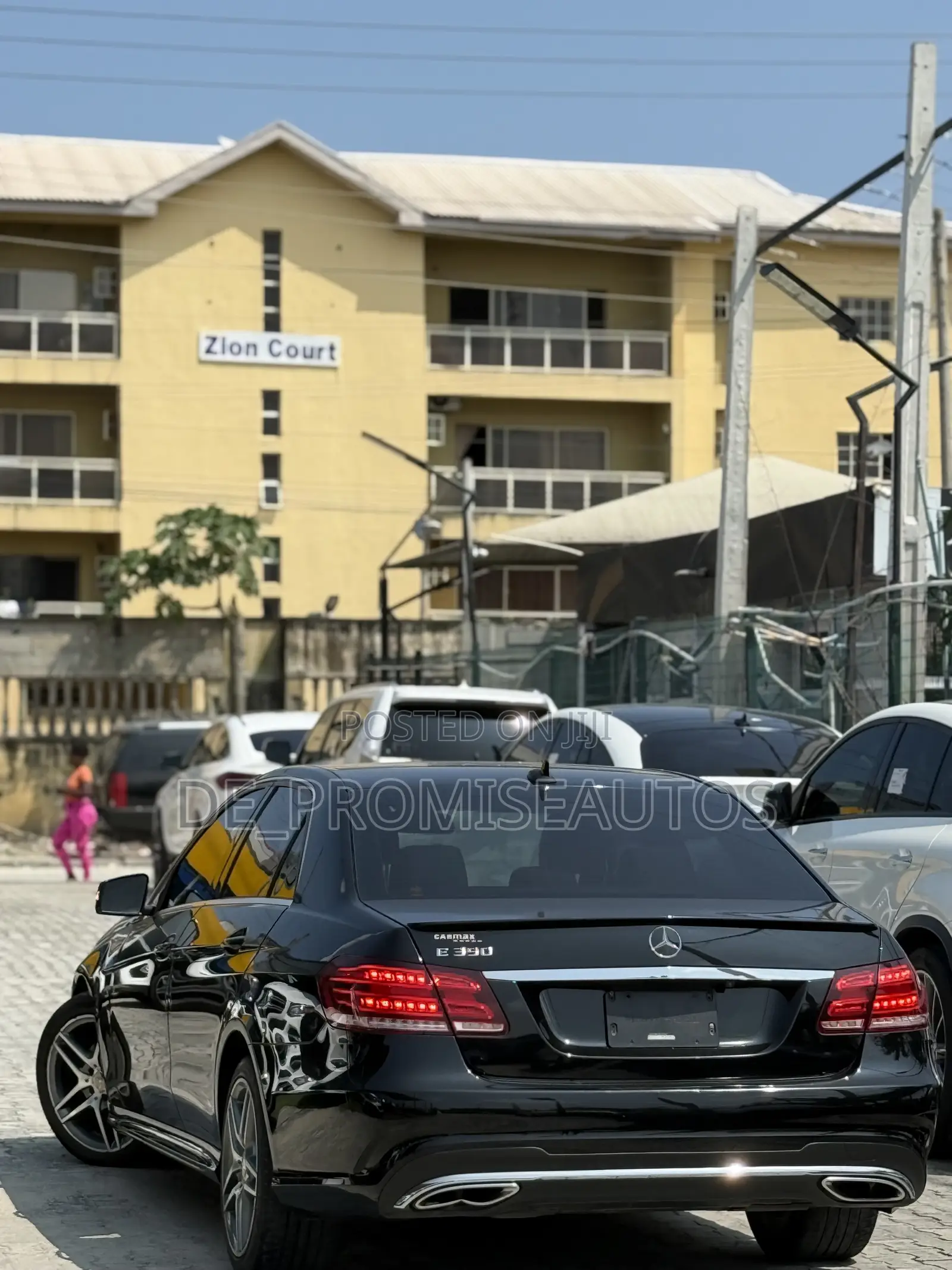 Mercedes-Benz E350 2016 Black