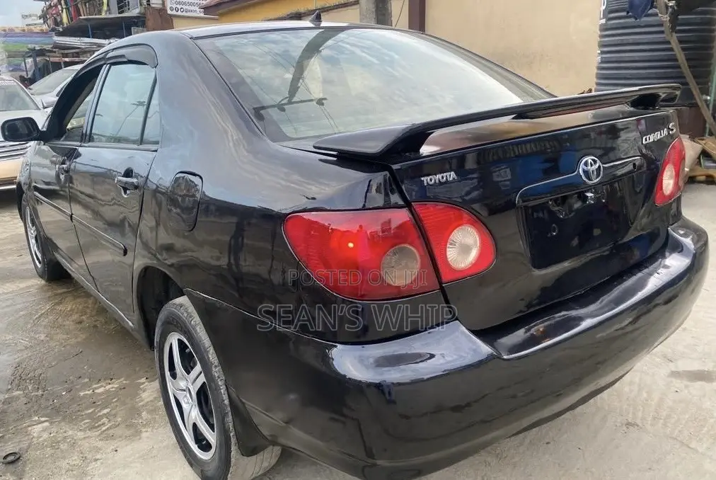 Toyota Corolla 1.6 VVT-i 2007 Black