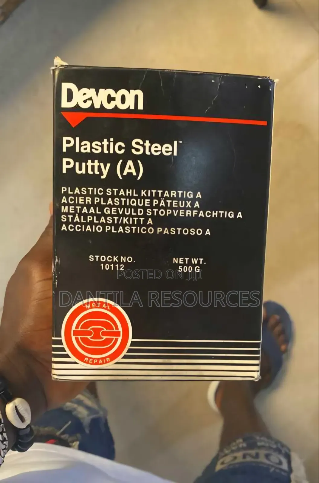 Devcon Plastic Steel Putty (Epoxy Based Metal Repair Putty)