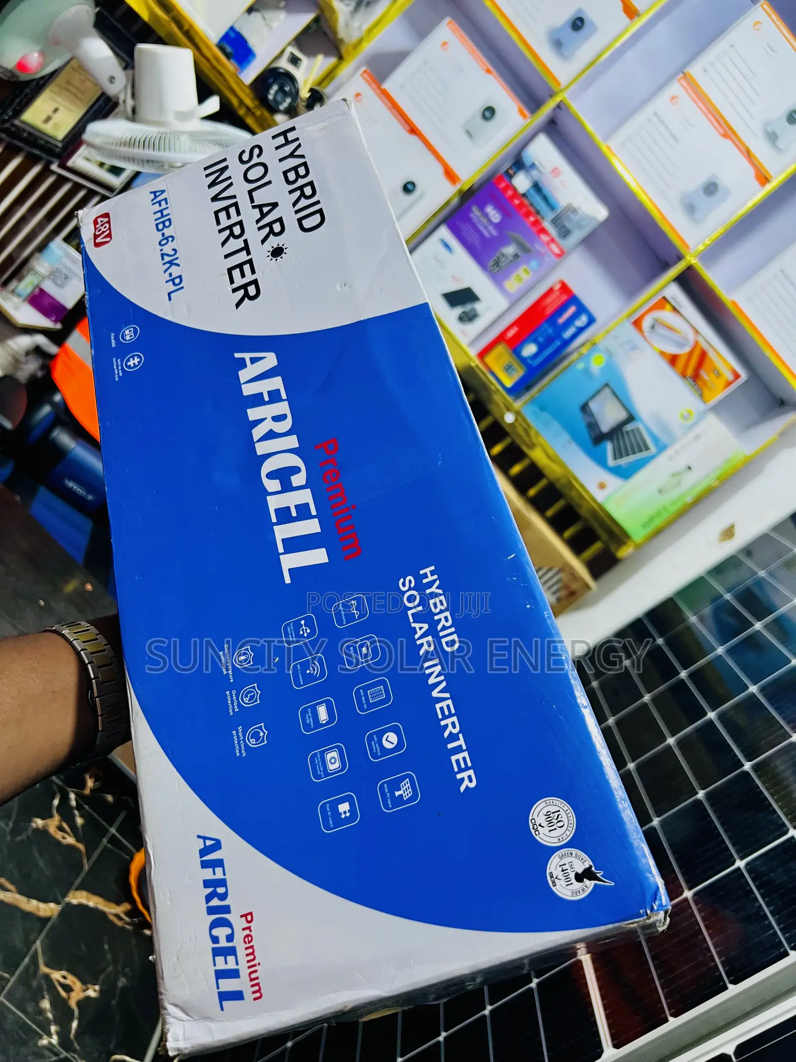 AFRICELL Hybrid Inverter 6.2kva/48v With 2 Years Warranty
