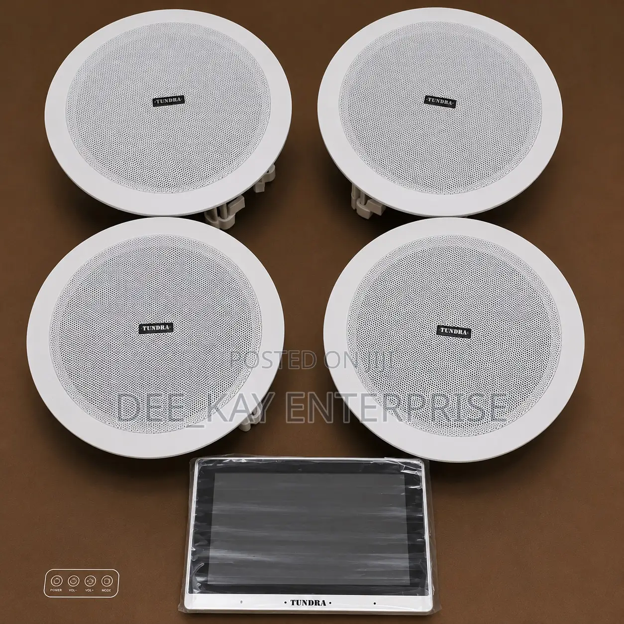 4 in 1 Bluetooth Ceiling Speaker With Smart Wall Amplifier