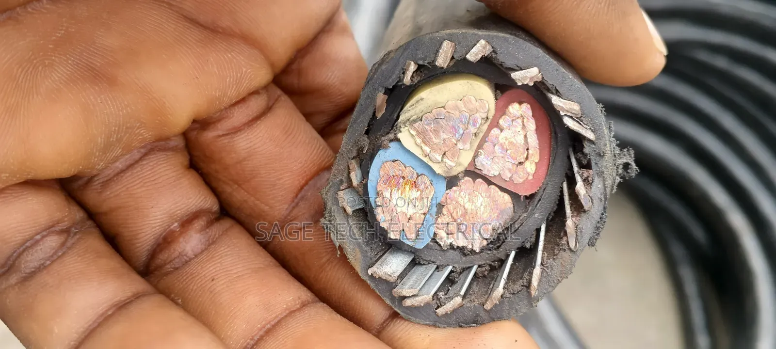 70mm 4core Kablmetal Armoured Cable