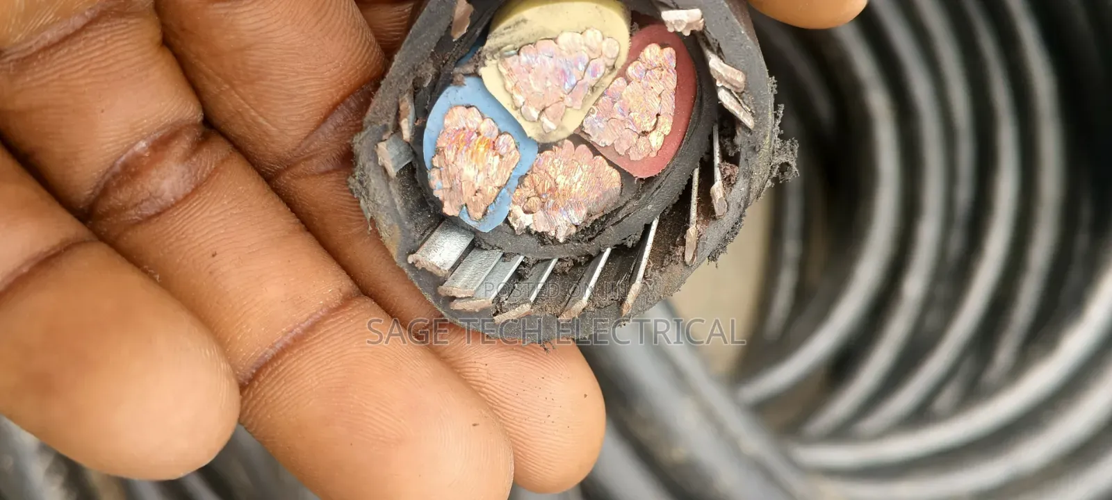 70mm 4core Kablmetal Armoured Cable