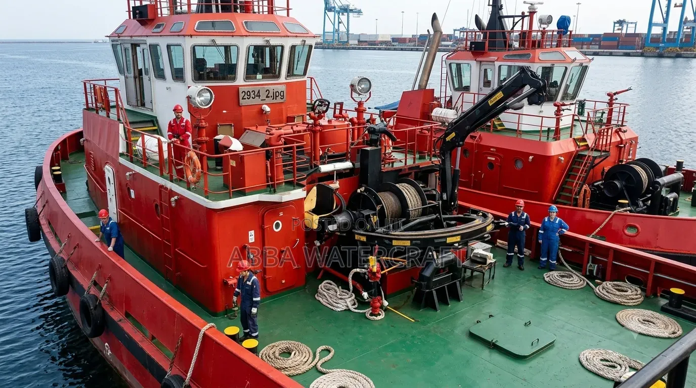 Barge Tugboat Available for Long-Term Charter – Lagos