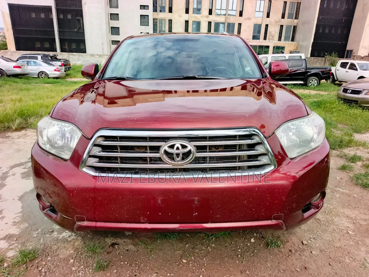Toyota Highlander 2011 Red