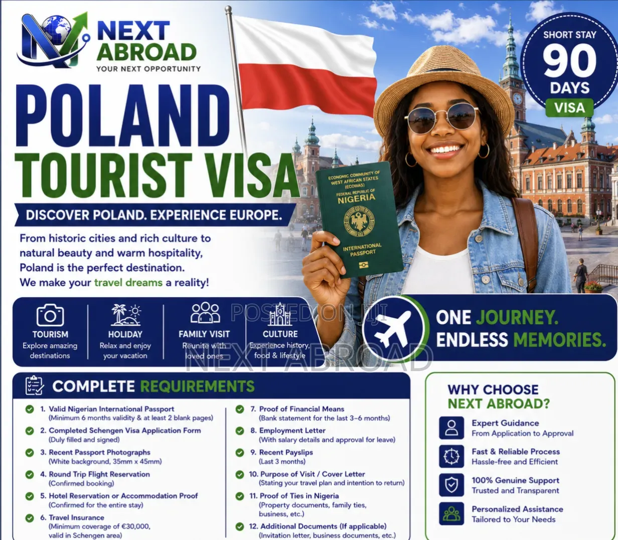 Poland Tourist Visa Package