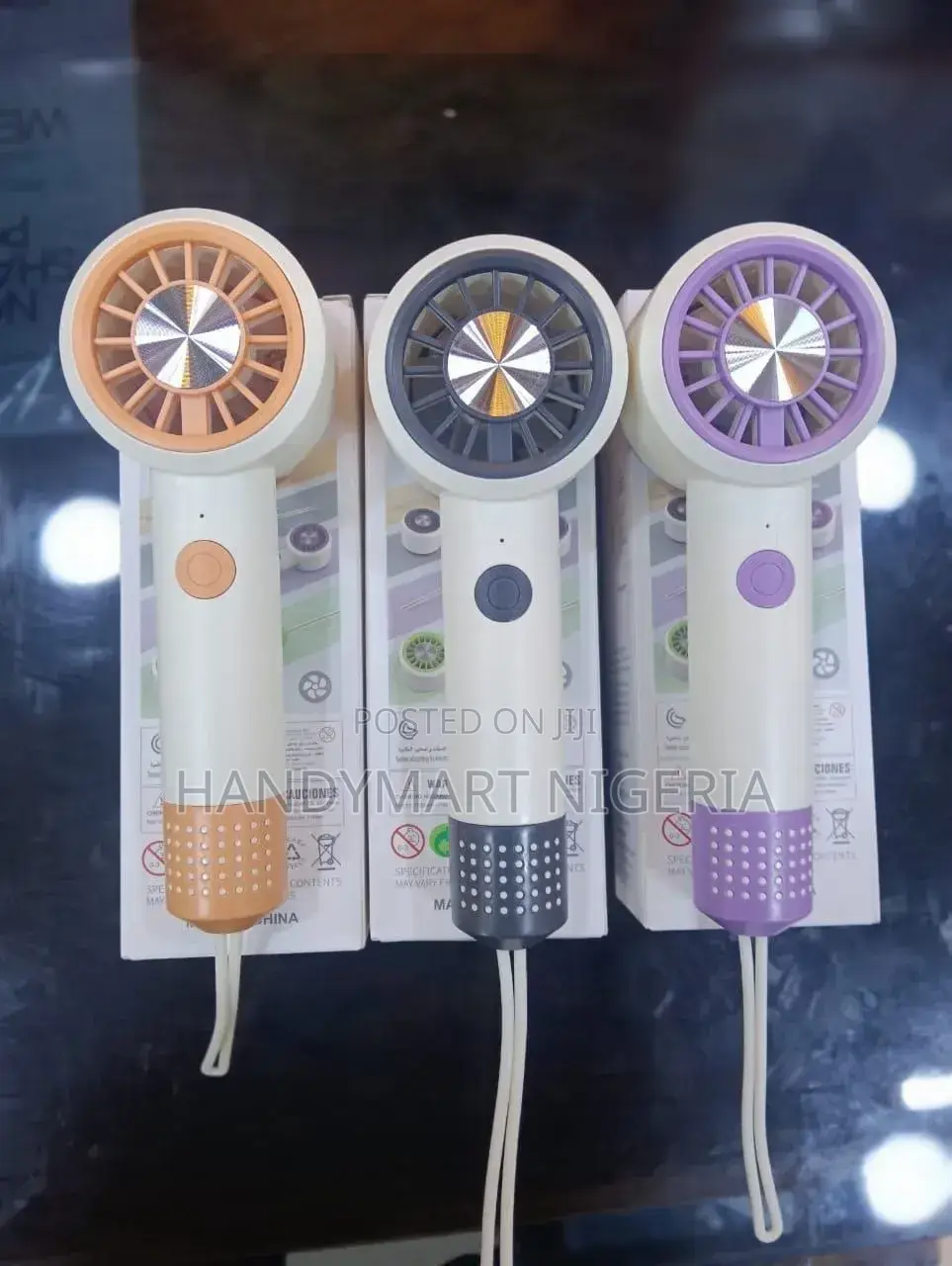Mini Turbo Handheld Fans 10% OFF