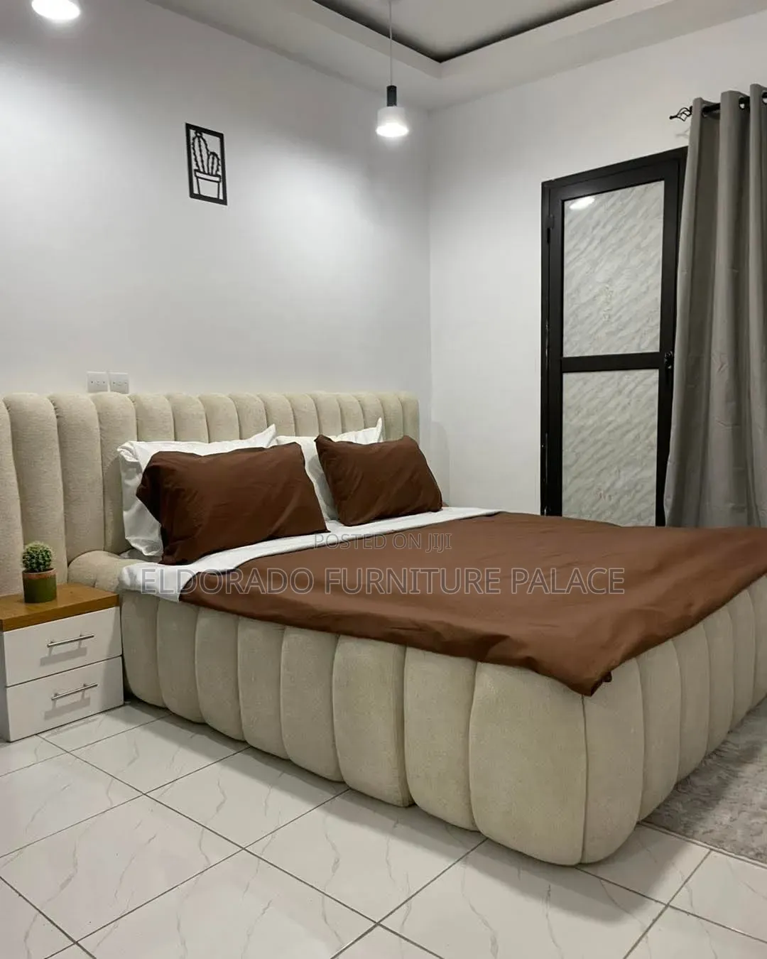Padded Set of 6x6 Bedframe