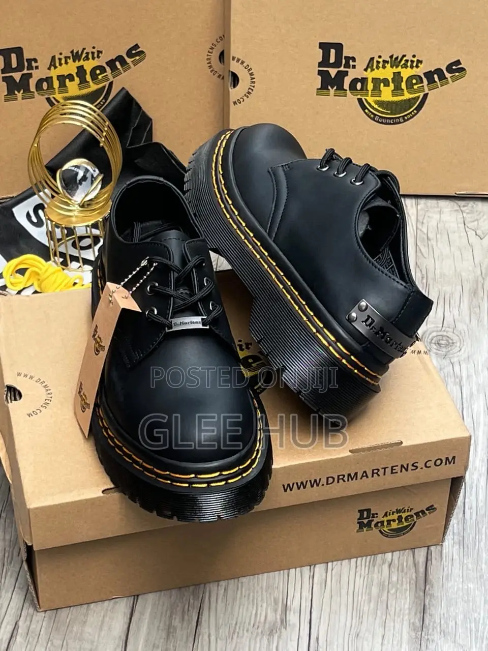 Doc Martens Iconic Platform Shoes