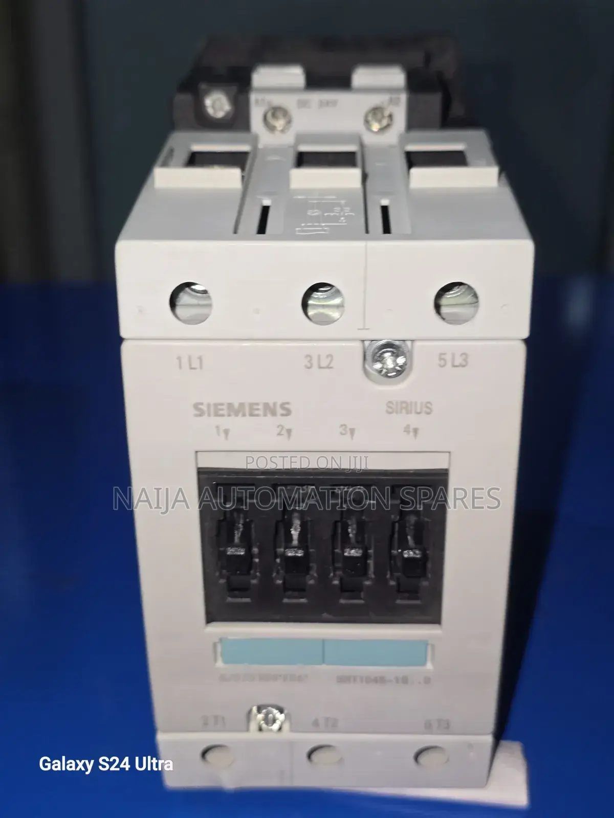 Siemens 3rt1045-1bb40 | Power Contactor, 80A, 37 kW 24VDC