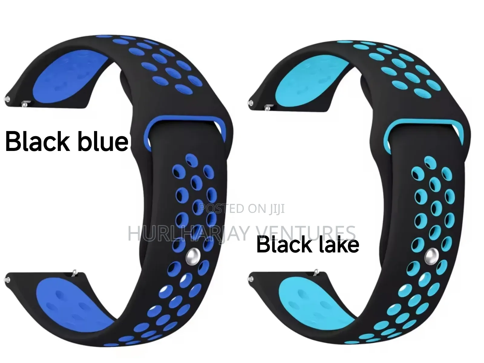22mm Silicone Wrist Bands