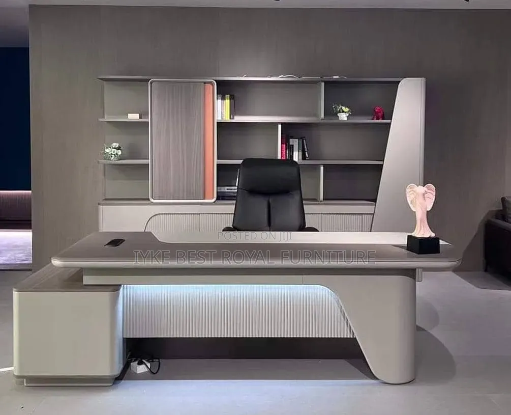 High Classic Office Executive Table With Extension Special Design