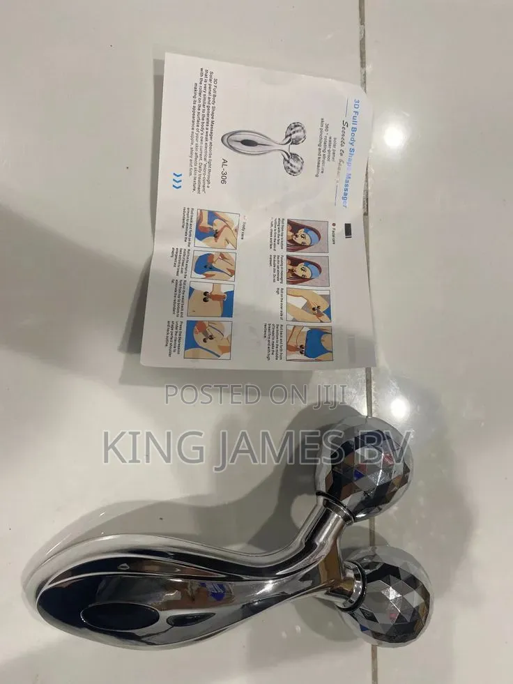Double Head 3D Face Slimming Roller – Luxury Skincare Equipment