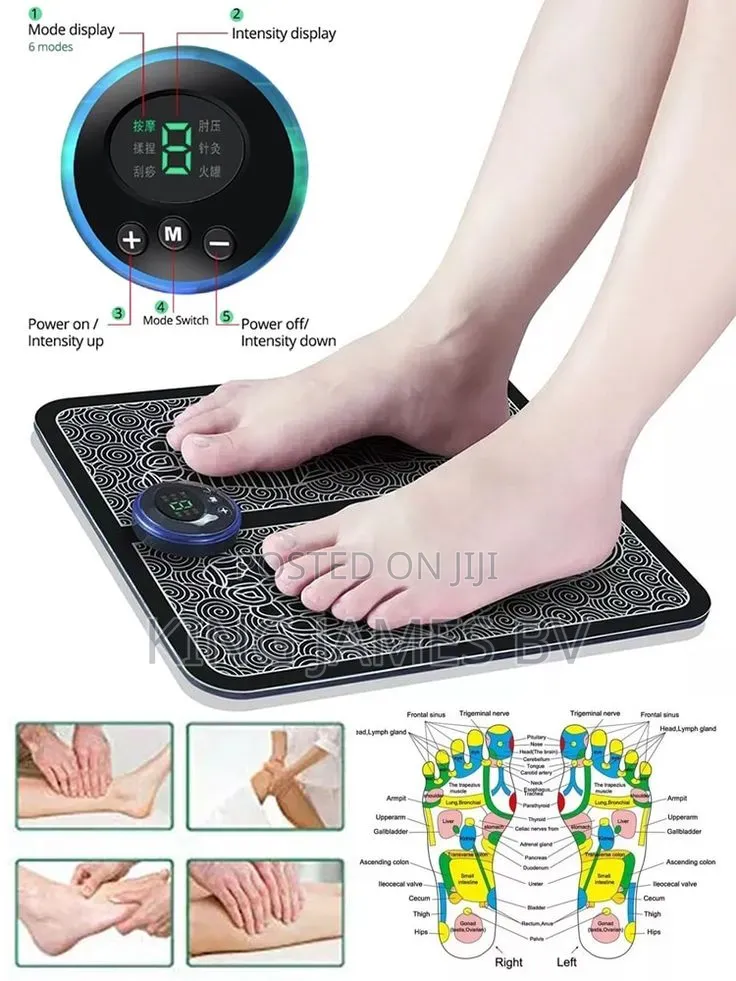 Smart EMS Foot Massage Mat – Modern Wellness Equipment