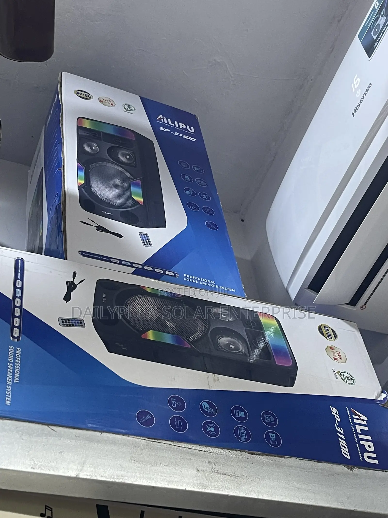 Ailipu 10inches Speaker With One Wired Microphone