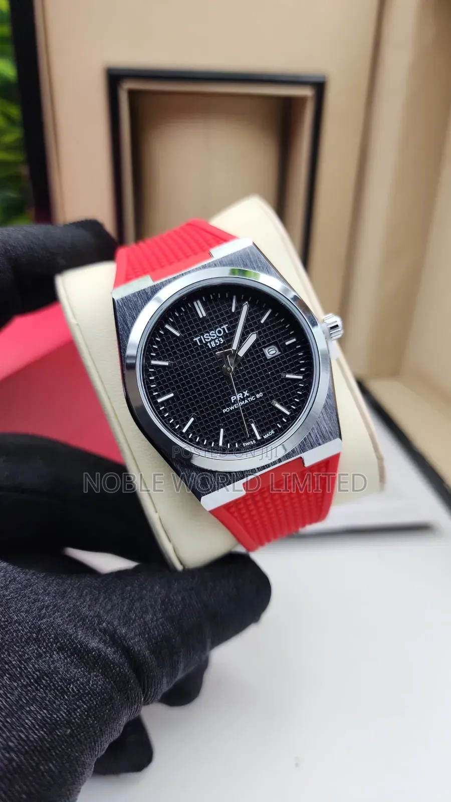 Tissot Rubber Unisex Wristwatch (GU 2b