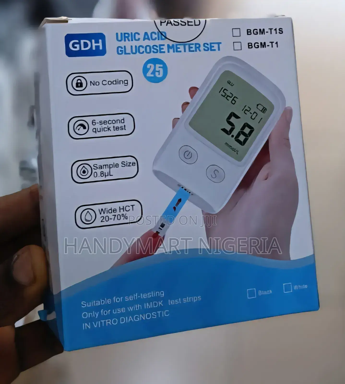 2-in-1 Blood Glucose and Uric Acid Monitoring System 22% OFF