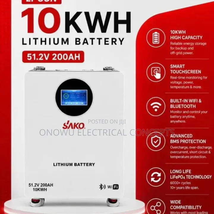 24V 12v Solar Prism Lithium-Ion Battery Pack 48V 200Ah Prism 10kWh 200