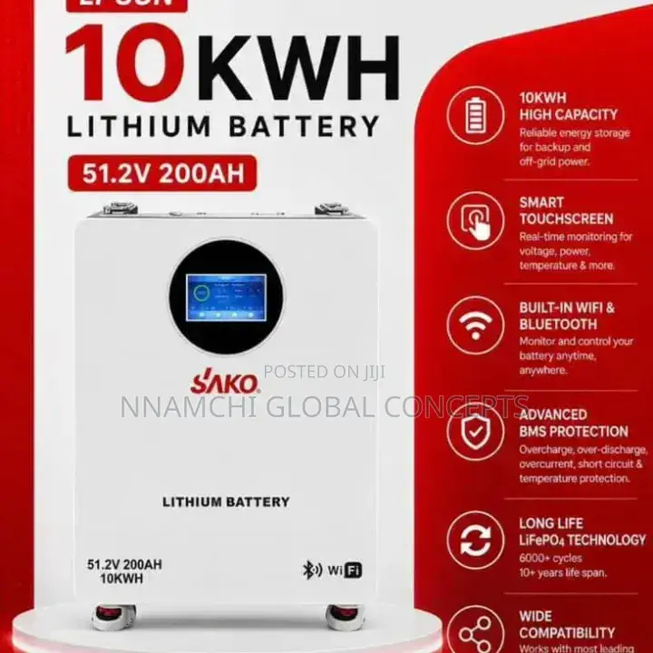 24V 12v Solar Prism Lithium-Ion Battery Pack 48V 200Ah Prism 10kWh 200