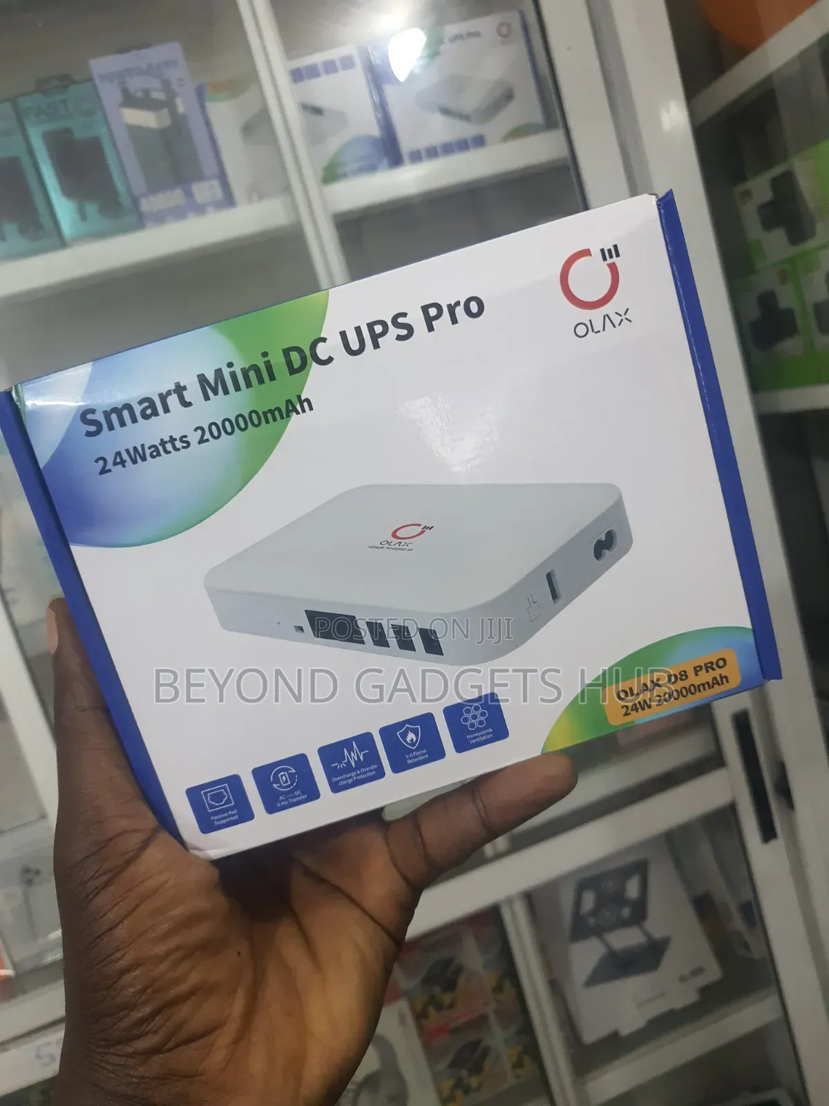 Router/Modern Powerbank 24W / 20000mAh OLAX D8 Pro Smart Mini DC UPS