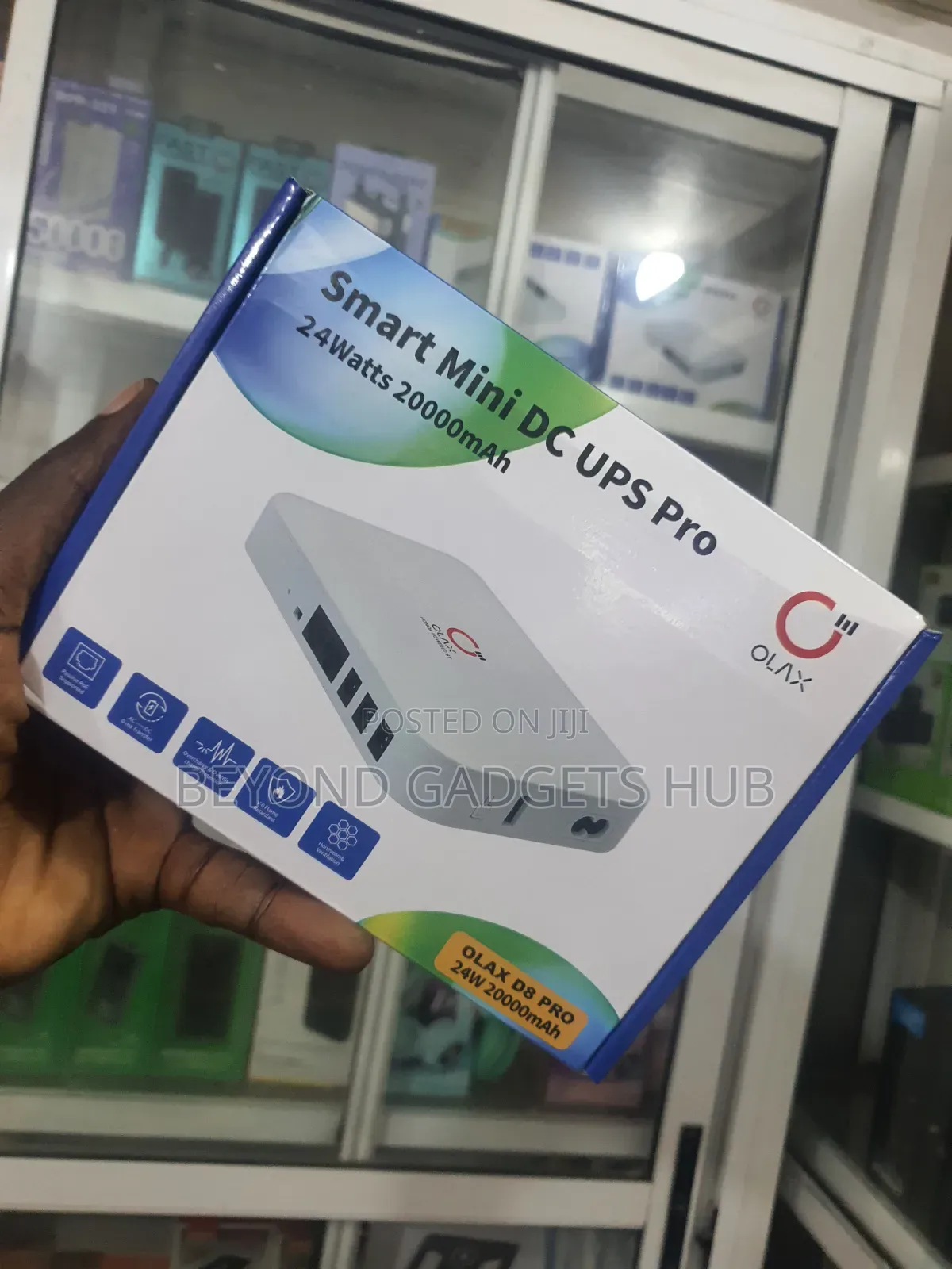 Router/Modern Powerbank 24W / 20000mAh OLAX D8 Pro Smart Mini DC UPS