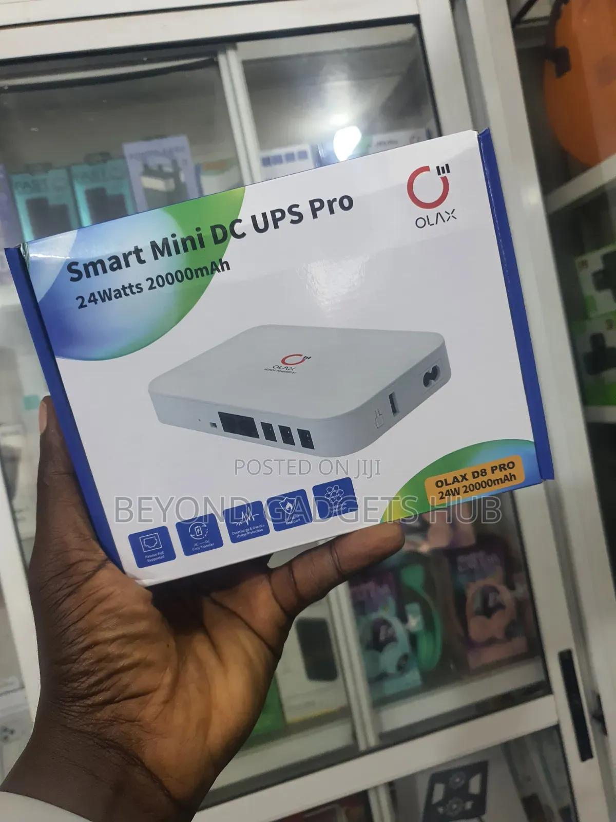 Router/Modern Powerbank 24W / 20000mAh OLAX D8 Pro Smart Mini DC UPS