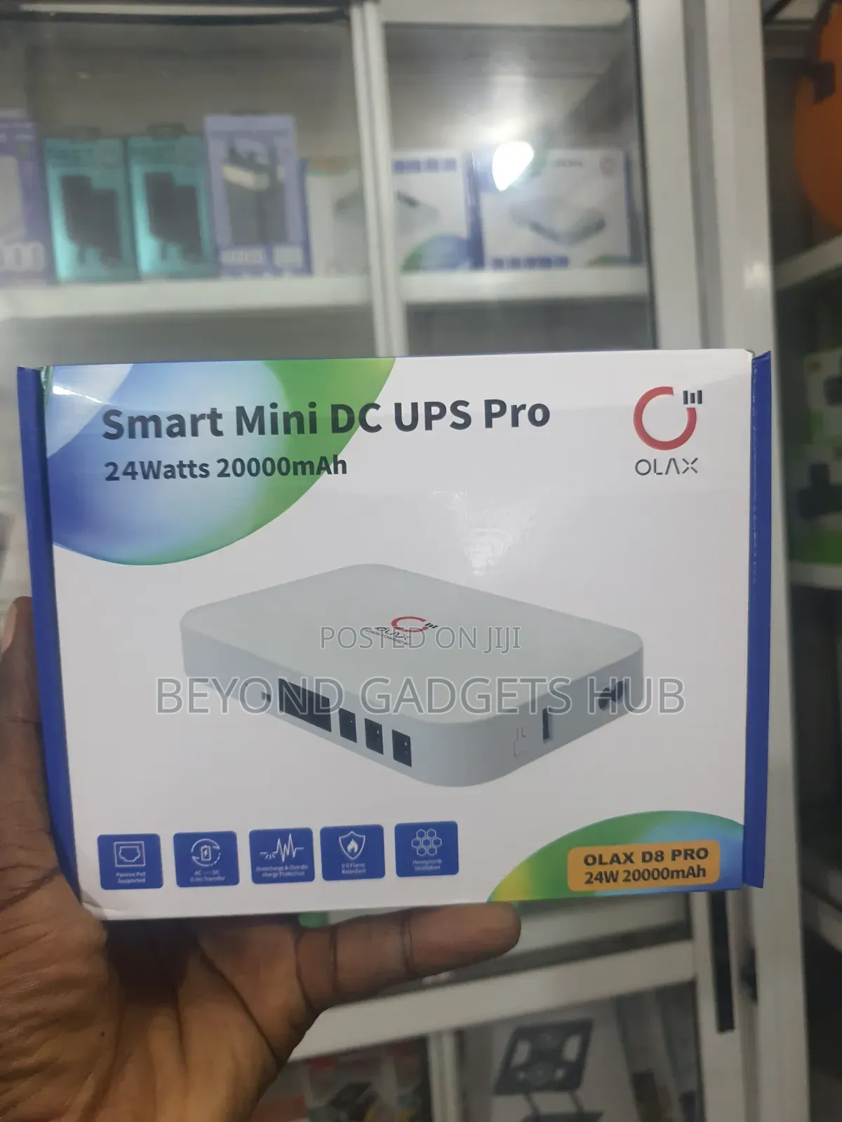 Router/Modern Powerbank 24W / 20000mAh OLAX D8 Pro Smart Mini DC UPS