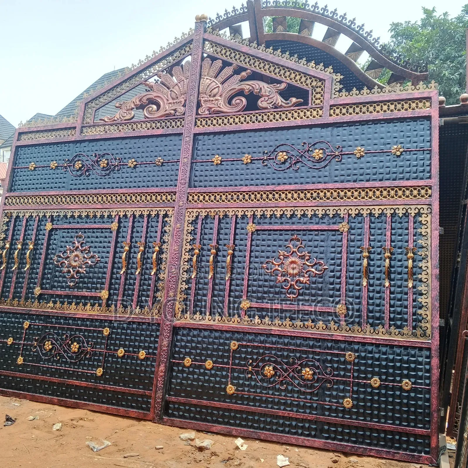 Latest Wroght Iron Gate