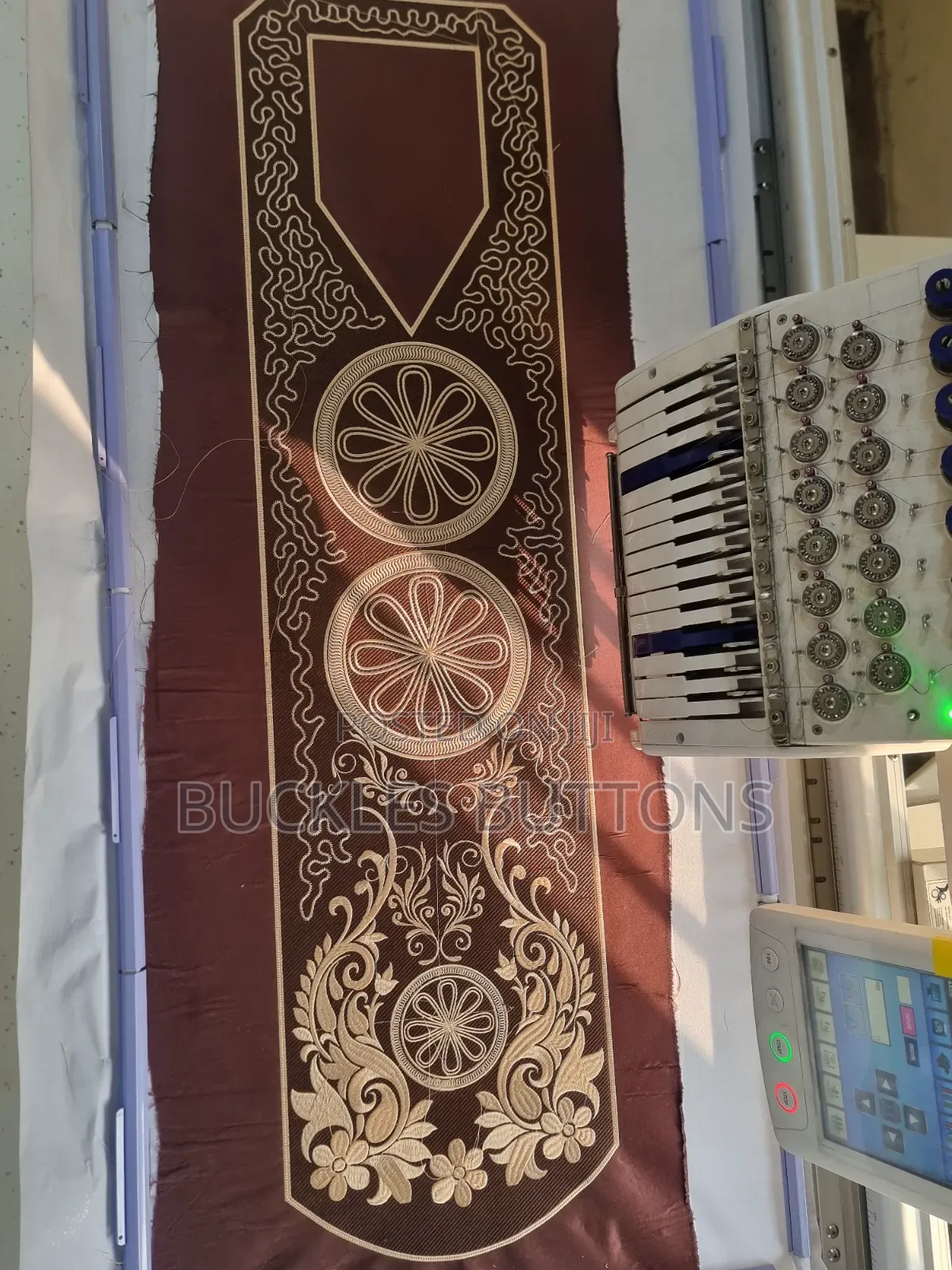 Agbada Monogram Design Biggest Size