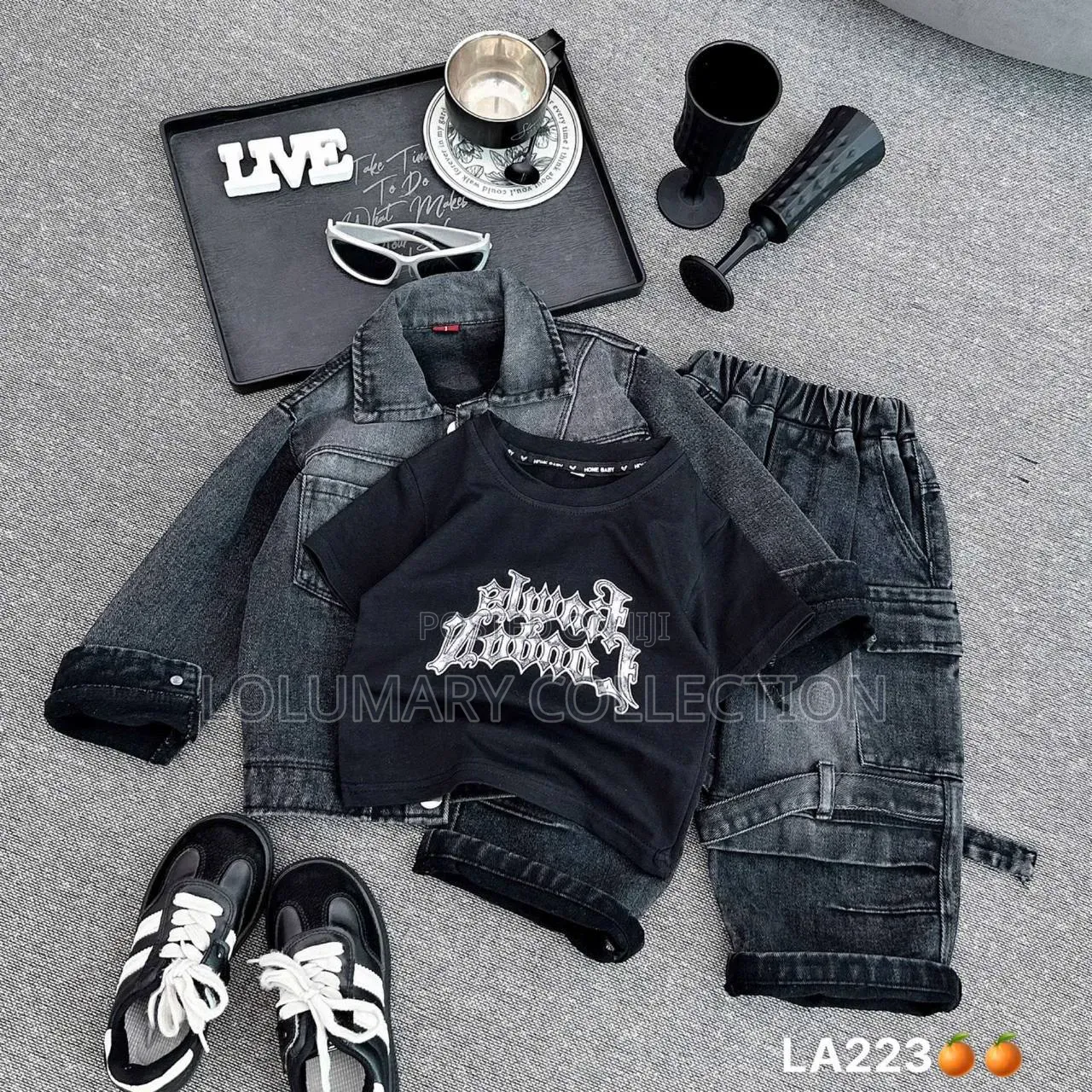 3Pcs Kids Wears