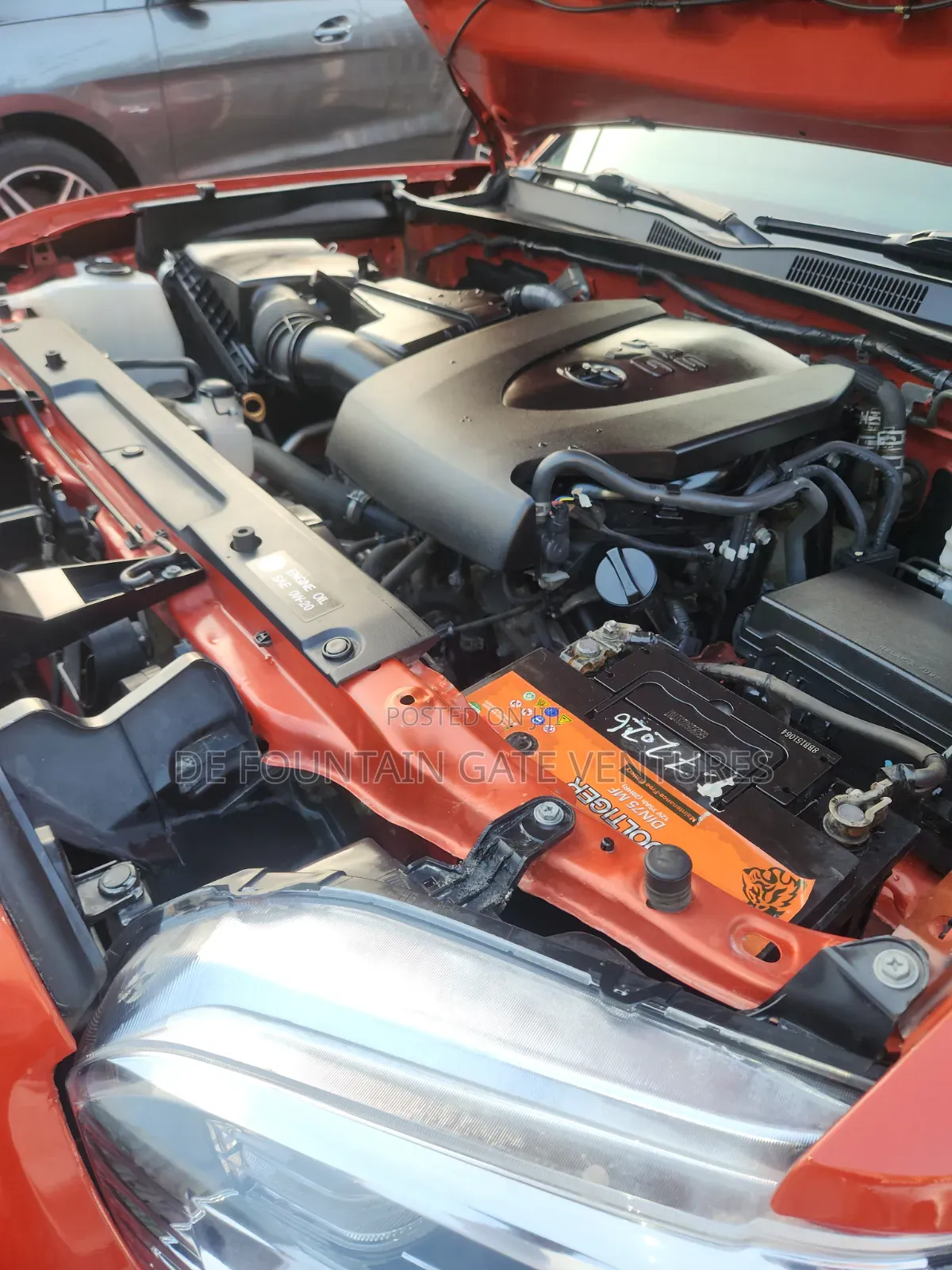 Toyota Tacoma 2017 Orange